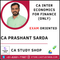 EFF Exam Oriented By CA Prashant Sarda
