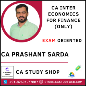 EFF Exam Oriented By CA Prashant Sarda