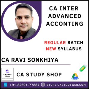 CA Ravi Sonkhiya Inter New Syllabus Advanced Accounts