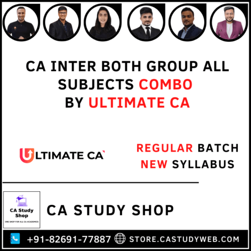 CA Inter Both Group All Subjects Regular Batch Combo by Ultimate CA