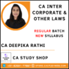 CA Deepika Rathi Inter New Syllabus Law