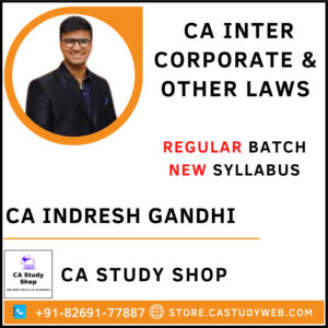 CA Indresh Gandhi Inter New Syllabus Law