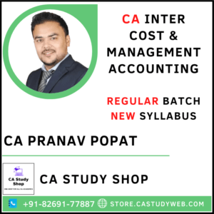 CA Pranav Popat Inter New Syllabus Costing