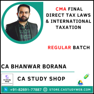 CA Bhanwar Borana CMA Final DT Regular