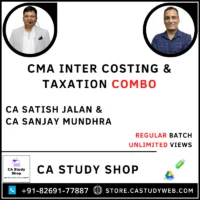 CMA Inter Costing Taxation by CA Satish Jalan CA Sanjay Mundhra