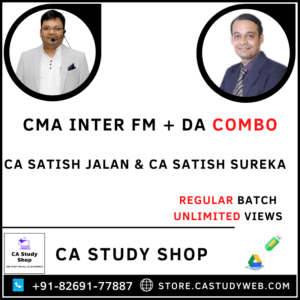 CMA Inter FMDA by CA Satish Jalan CA Satish Sureka