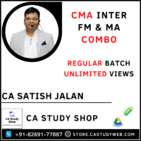 CMA Inter Financial Management and Management Accounting Combo by CA Satish Jalan