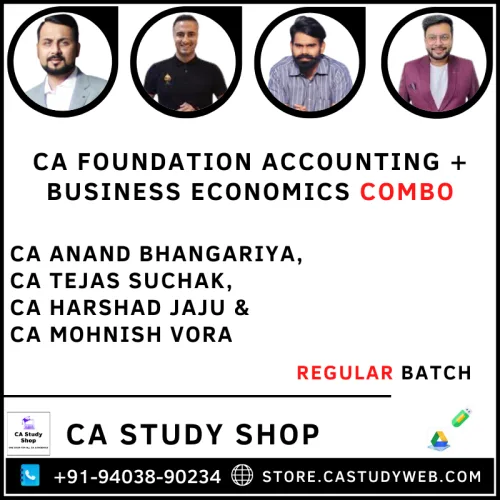 CA Foundation Accounts Business Economics Combo by SPC