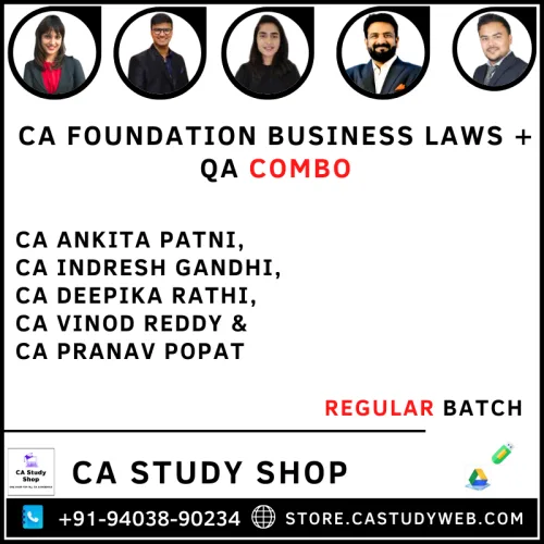 CA Foundation Business Law QA Combo by SPC