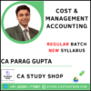 CA Parag Gupta Inter New Syllabus Costing