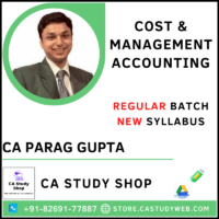 CA Parag Gupta Inter Costing Full Course