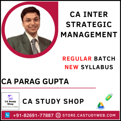 CA Parag Gupta Inter SM Full Course