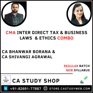 CMA Inter DT Law Combo by CA Bhanwar Borana CA Shivangi Agrawal