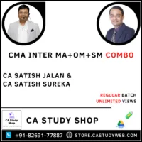 CMA Inter MA OM SM Combo by CA Satish Jalan CA Satish Sureka