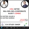 CMA Inter MA OM SM Corporate Audit Combo by CA Satish Jalan CA Satish Sureka