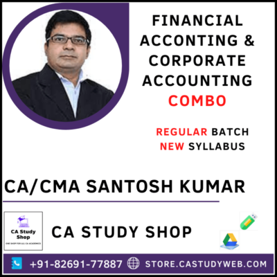 CMA Inter Financial Accounting Corporate Accounting by CA Santosh Kumar