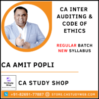 CA Amit Popli Inter Audit Full Course