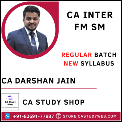 CA Darshan Jain CA Inter FM SM Full Course