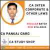 CA Pankaj Garg Inter Law New Syllabus