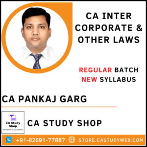 CA Pankaj Garg Inter Law New Syllabus