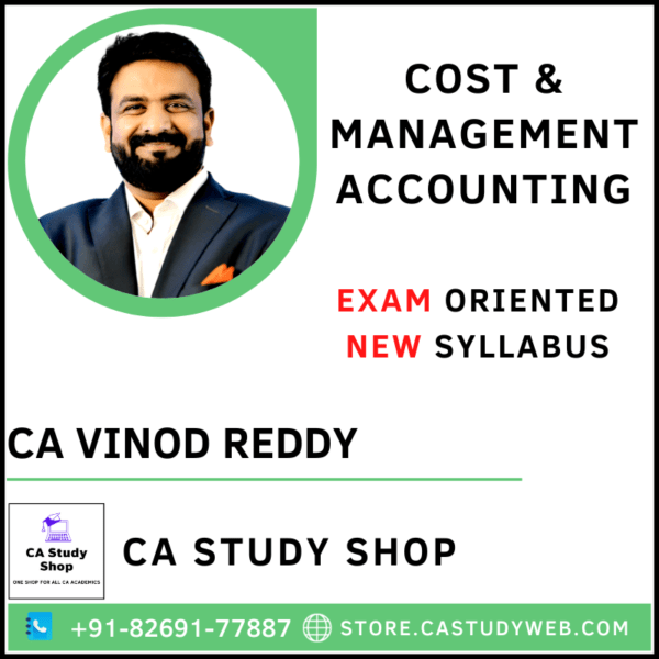 CA Vinod Reddy Inter New Syllabus Costing Exam Oriented