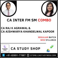 CA Inter New Syllabus FM SM By CA Raj K Agrawal CA Aishwarya Khandelwal Kapoor