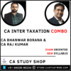 CA Inter Taxation Exam Oriented Combo by CA Bhanwar Borana CA Raj Kumar
