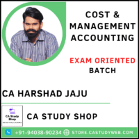 CA Harshad Jaju Inter Costing Fastrack