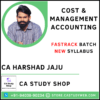 CA Harshad Jaju New Syllabus Inter Costing Fastrack