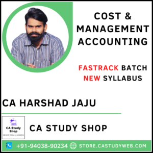 CA Harshad Jaju New Syllabus Inter Costing Fastrack