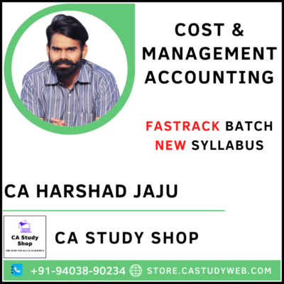 CA Harshad Jaju New Syllabus Inter Costing Fastrack