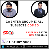 Swapnil Patni Classes Inter New Syllabus Group II Fastrack Combo