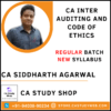 CA Siddharth Agarwal New Syllabus Inter Audit