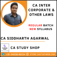 CA Siddharth Agarwal Inter Law Full Course