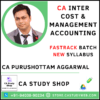 CA Purushottam Aggarwal Inter New Syllabus Costing Fastrack