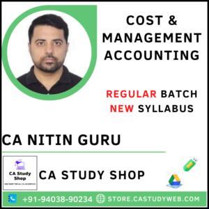 CA Nitin Guru Inter New Syllabus Costing