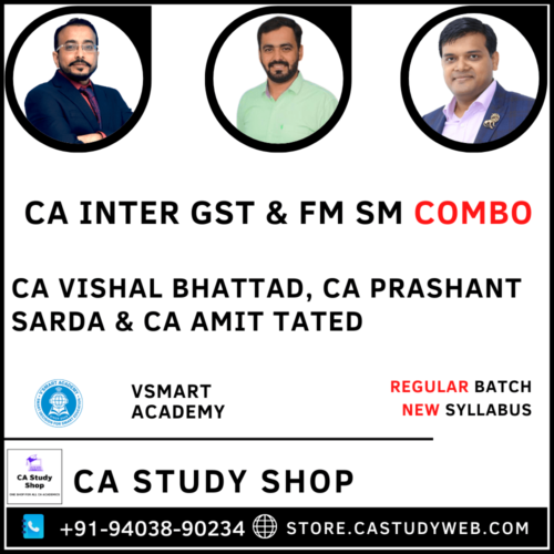 Inter New Syllabus GST FM SM Combo by VSmart Academy