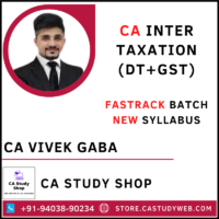 CA Vivek Gaba Inter Taxation Fastrack