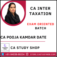 CA Pooja Kamdar Date Taxation Fastrack