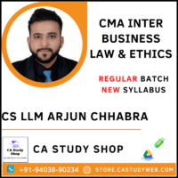 CMA Inter Law by CS Arjun Chhabra