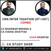 CMA Inter DT GST Exam Oriented Combo by CA Bhanwar Borana CA Vishal Bhattad