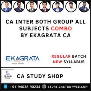 CA Inter Both Group All Subjects Combo by Ekagrata CA