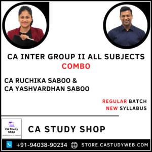 CA Inter Group II All Subjects Combo by Koncept Education