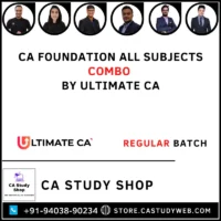 CA Foundation All Subjects Regular Batch Combo by Ultimate CA