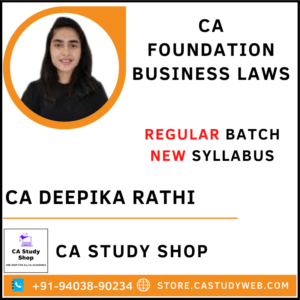 CA Deepika Rathi Foundation New Syllabus Law