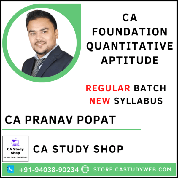 CA Pranav Popat Foundation New Syllabus QA