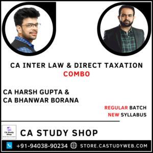 CA Harsh Gupta CA Bhanwar Borana Law DT Combo