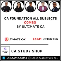 CA Foundation All Subjects Exam Oriented Batch Combo by Ultimate CA