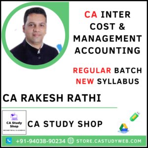 CA Rakesh Rathi Inter New Syllabus CMA
