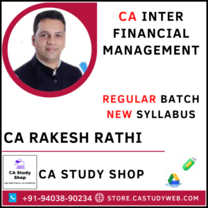 CA Rakesh Rathi Inter New Syllabus FM